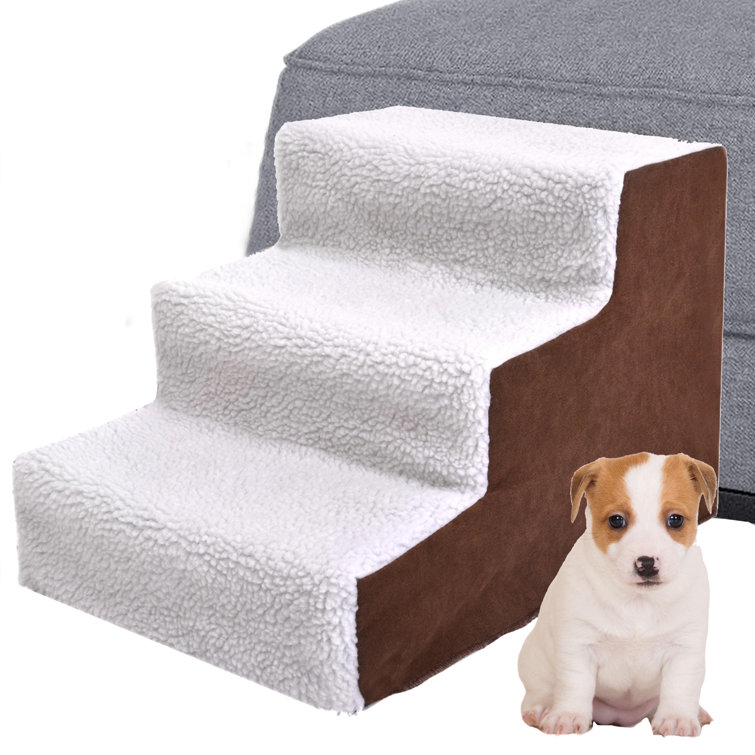 White dog clearance steps